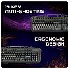 Cosmic Byte Dragon Fly RGB Gaming Keyboard and Mouse Combo,Upgraded1000Hz Gaming Mouse, 12800DPIr Keyboard and Mouse (Black)