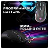 Cosmic Byte Dragon Fly RGB Gaming Keyboard and Mouse Combo,Upgraded1000Hz Gaming Mouse, 12800DPIr Keyboard and Mouse (Black)