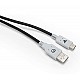 PowerA Usb-C Charging Cable For Playstation 5, Ps5, 3M (Officially Licensed), Black