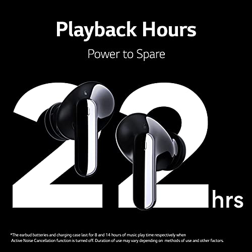 LG Tone Free FP5 - Enhanced Active Noise Cancelling Bluetooth Truly Wireless in Ear Earbuds with mic LG Tone Free FP5 - Enhanced Active Noise Cancelling Bluetooth Truly Wireless in Ear Earbuds with mic