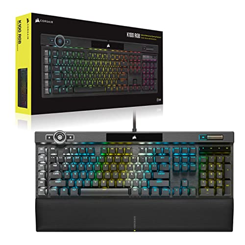 Corsair K100 RGB Optical-Mechanical USB Gaming Keyboard Black Corsair K100 RGB Optical-Mechanical USB Gaming Keyboard Black
