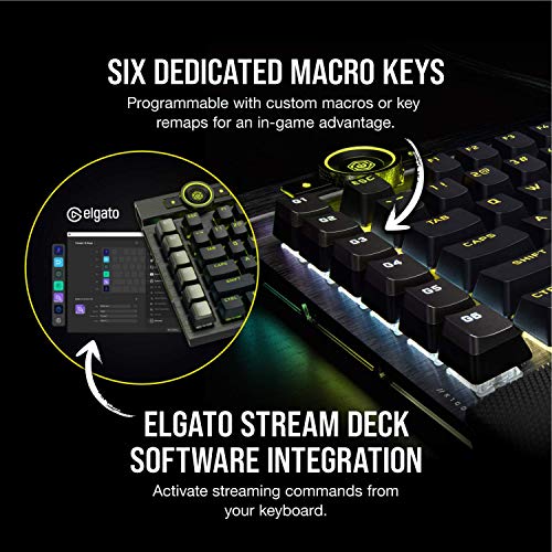Corsair K100 RGB Optical-Mechanical USB Gaming Keyboard Black Corsair K100 RGB Optical-Mechanical USB Gaming Keyboard Black