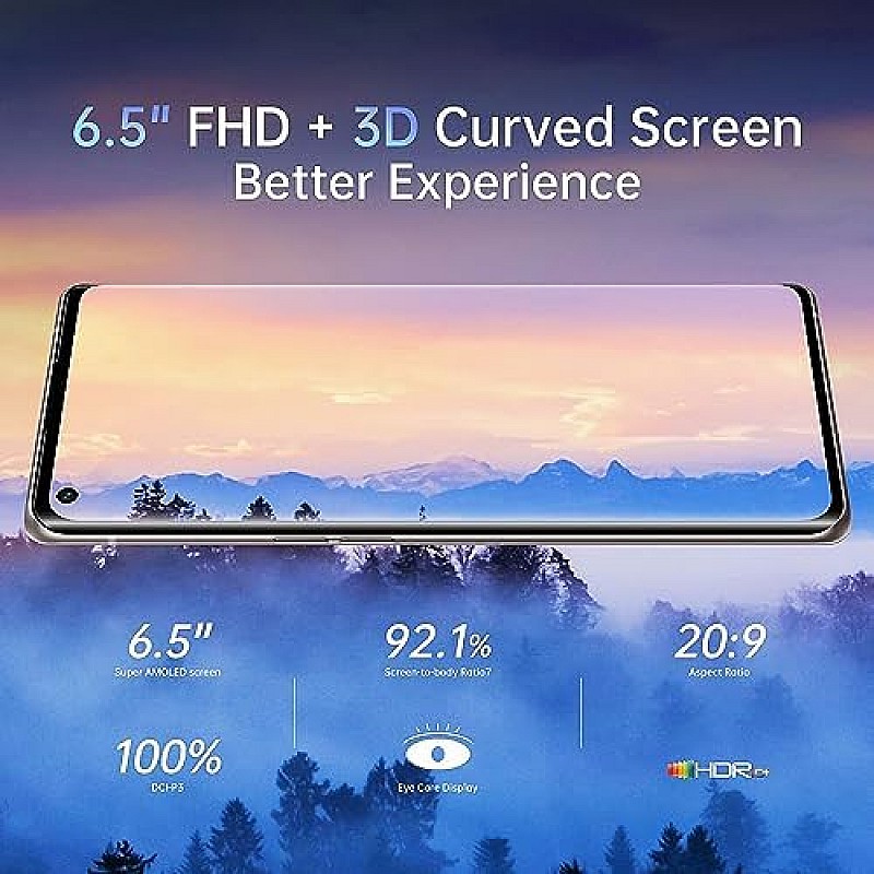 Oppo Reno5 Pro 5G Dual-SIM 12GB RAM 256GB ROM  (Silver) Refurbished