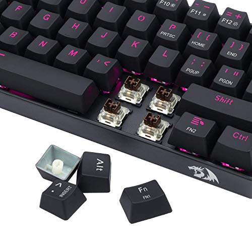 Redragon K630 Dragonborn 60% Wired Pink Single Lighting Gaming Mechanical Keyboard Black Redragon K630 Dragonborn 60% Wired Pink Single Lighting Gaming Mechanical Keyboard Black