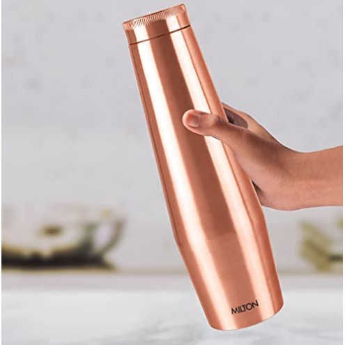MILTON Copper Crown 1100 Water Bottle, 1.09 Litre, 1 Piece, Copper MILTON Copper Crown 1100 Water Bottle, 1.09 Litre, 1 Piece, Copper