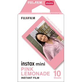Fujifilm Instax Mini Pink Lemonade Film- 10 Exposures Fujifilm Instax Mini Pink Lemonade Film- 10 Exposures