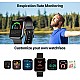 MOBVOI GTH smartwatch 24H Skin Temperature Measurement Blood Oxygen Black