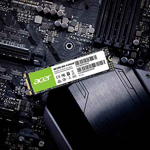 Acer FA100 128GB PCIe Gen3 x4 NVMe 3D NAND SSD M.2 Internal SSD-950MB/s R, 650MB/s W Speed Acer FA100 128GB PCIe Gen3 x4 NVMe 3D NAND SSD M.2 Internal SSD-950MB/s R, 650MB/s W Speed
