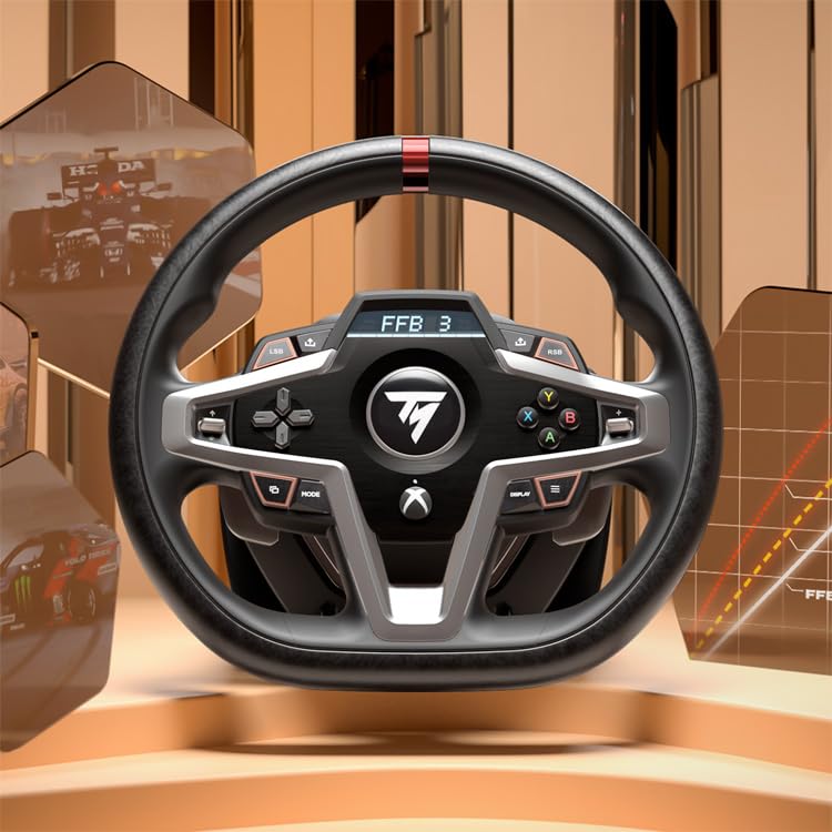 Thrustmaster T248 Force Feedback Racing Wheel and Magnetic Pedals for Xbox Series Thrustmaster T248 Force Feedback Racing Wheel and Magnetic Pedals for Xbox Series