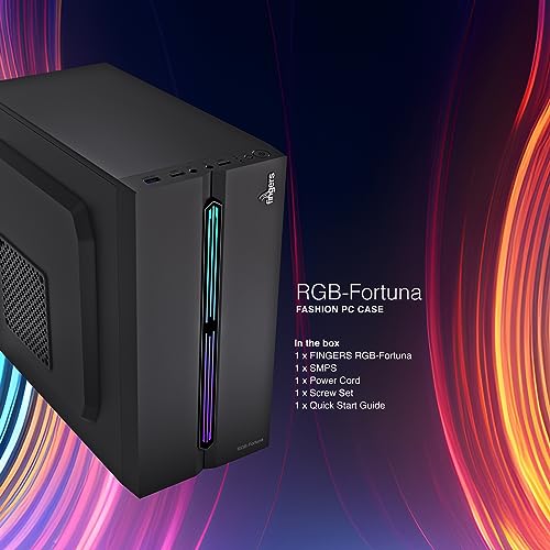 Fingers RGB-Flow India's First Micro ATX PC C2 Fashion Computer Case Cabinet with ARGB LEDs Fingers RGB-Flow India's First Micro ATX PC C2 Fashion Computer Case Cabinet with ARGB LEDs
