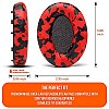 WC Wicked Cushions Extra Thick Replacement Earpads Compatible with Sony WH-1000XM3 Headphones - Red Camo