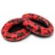 WC Wicked Cushions Extra Thick Replacement Earpads Compatible with Sony WH-1000XM3 Headphones - Red Camo