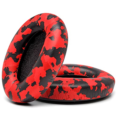 WC Wicked Cushions Extra Thick Replacement Earpads Compatible with Sony WH-1000XM3 Headphones - Red Camo WC Wicked Cushions Extra Thick Replacement Earpads Compatible with Sony WH-1000XM3 Headphones - Red Camo