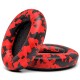 WC Wicked Cushions Extra Thick Replacement Earpads Compatible with Sony WH-1000XM3 Headphones - Red Camo