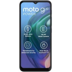 Motorola G10 Power (64 GB) (4 GB RAM) (Aurora Grey) Refurbished 