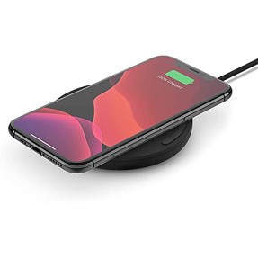 Belkin USB 3.0 Cellular Phones Boost Charge 15W Fast Wireless Charging Pad, Case Compatible - Black, Large (Wia002Btbk) Belkin USB 3.0 Cellular Phones Boost Charge 15W Fast Wireless Charging Pad, Case Compatible - Black, Large (Wia002Btbk)