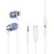 Logitech G333 Gaming Wired in Ear Earphones with Dual Audio Drivers White