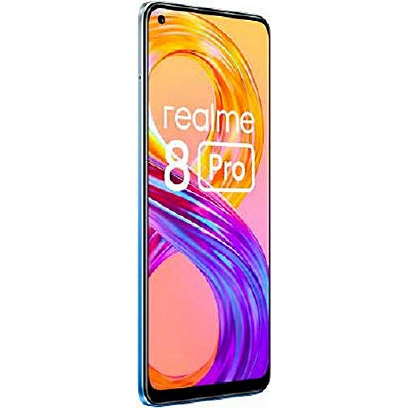 Realme 8 Pro (Infinite Blue, 8GB RAM, 128GB Storage) Refurbished