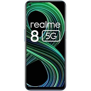 realme 8 5G (Supersonic Blue, 8GB RAM, 128GB Storage) Refurbished