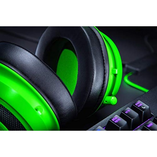 Razer Rz04-02830200-R3M1 Wired On Ear Headphones with Mic (Green)