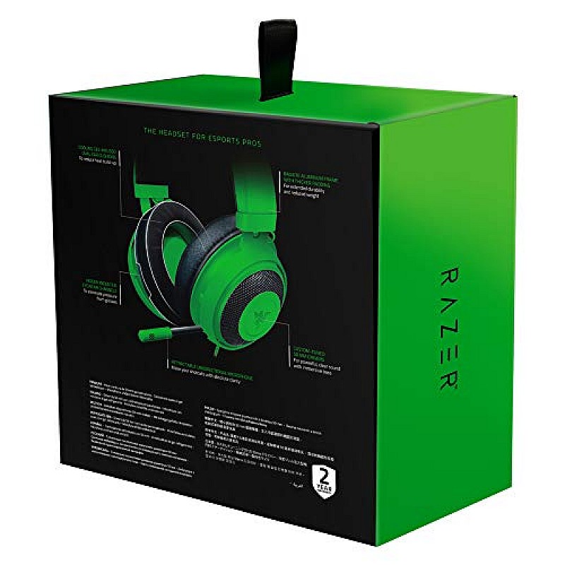 Razer Rz04-02830200-R3M1 Wired On Ear Headphones with Mic (Green)