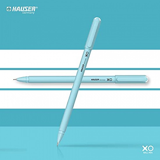 Hauser XO Ball Pen,Pack of 100, Blue, (Xo-001)