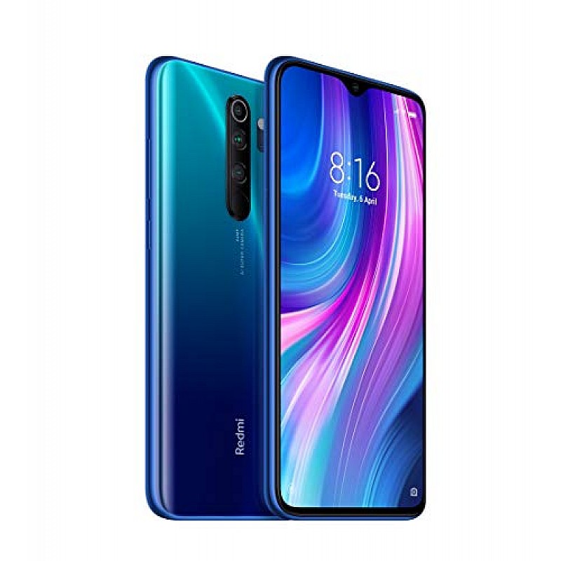 Redmi Note 8 Pro (Electric Blue, 6GB RAM, 128GB Storage Refurbished