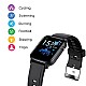 Maxima Max Pro X2 1.4" Full Touch Screen Black Smart Watch