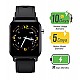 Maxima Max Pro X2 1.4" Full Touch Screen Black Smart Watch