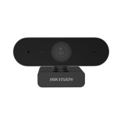 Hikvision Ds-u02 1080p Webcam, Wide Angle Without Distortion, Noise Reduction, Black Hikvision Ds-u02 1080p Webcam, Wide Angle Without Distortion, Noise Reduction, Black