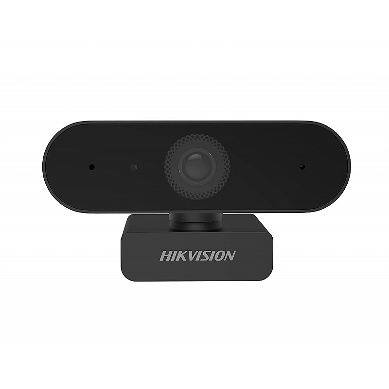 Hikvision Ds-u02 1080p Webcam, Wide Angle Without Distortion, Noise Reduction, Black