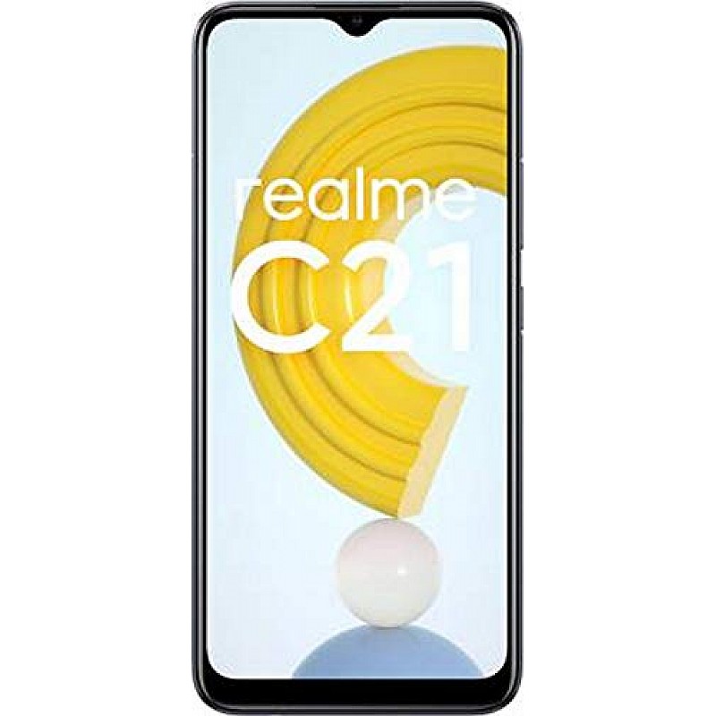 realme C21 (Cross Black, 3GB RAM, 32GB Storage) Refurbished