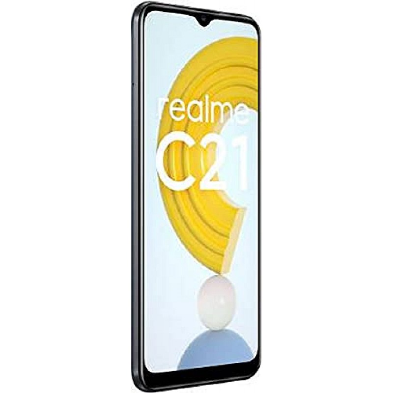 realme C21 (Cross Black, 3GB RAM, 32GB Storage) Refurbished