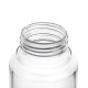 CELLO H2O Glass Fridge Water Bottle with Plastic Cap  920ml  Clear