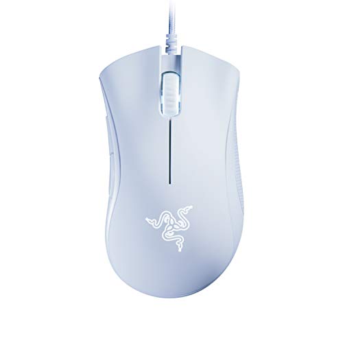 Razer DeathAdder Essential White Edition - 6400 DPI Ergonomic Wired Gaming Mouse - RZ01-03850200-R3M1 Razer DeathAdder Essential White Edition - 6400 DPI Ergonomic Wired Gaming Mouse - RZ01-03850200-R3M1