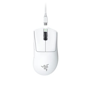Razer DeathAdder Essential White Edition - 6400 DPI Ergonomic Wired Gaming Mouse - RZ01-03850200-R3M1 Razer DeathAdder Essential White Edition - 6400 DPI Ergonomic Wired Gaming Mouse - RZ01-03850200-R3M1
