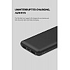 Belkin 10000 mAh Slim Power Bank with 1 USB-C and 2 USB-A Ports to Charge 3 Devices Simultaneously with up to 15W - Black