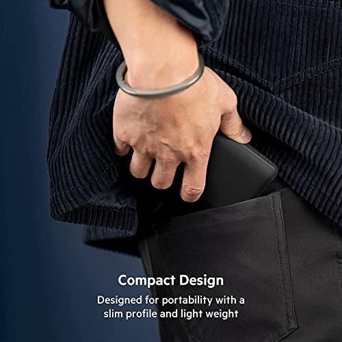 Belkin 10000 mAh Slim Power Bank with 1 USB-C and 2 USB-A Ports to Charge 3 Devices Simultaneously with up to 15W - Black Belkin 10000 mAh Slim Power Bank with 1 USB-C and 2 USB-A Ports to Charge 3 Devices Simultaneously with up to 15W - Black