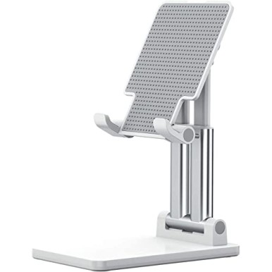 AIRTREE Plastic Table Mount Desktop Mobile Phone Stand, Mobile Holder Adjustable & Foldable Mobile Stand AIRTREE Plastic Table Mount Desktop Mobile Phone Stand, Mobile Holder Adjustable & Foldable Mobile Stand