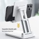 AIRTREE  Plastic Table Mount Desktop Mobile Phone Stand, Mobile Holder Adjustable & Foldable Mobile Stand 