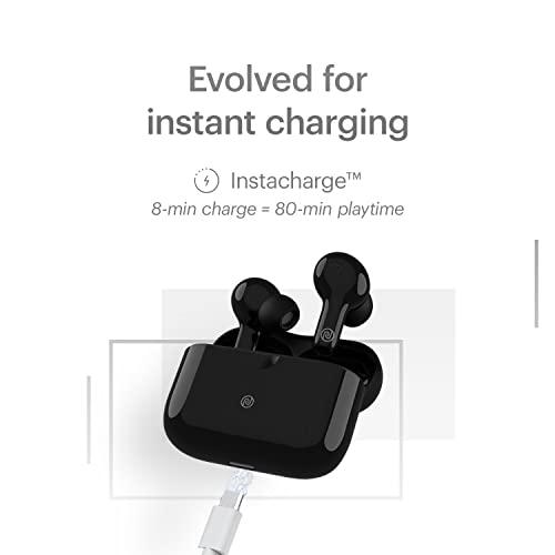 Noise Air Buds+ in-Ear Truly Wireless Earbuds with Superb Calling 20 Hour Playtime with Mic Jet Black Noise Air Buds+ in-Ear Truly Wireless Earbuds with Superb Calling 20 Hour Playtime with Mic Jet Black