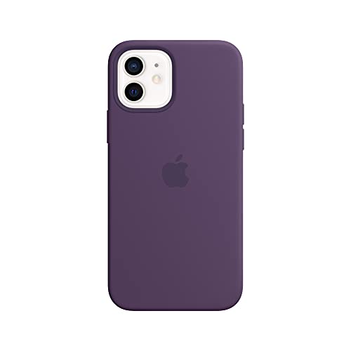 Apple Pouch Case for iPhone 12, 12 Pro (Silicone Amethyst) Apple Pouch Case for iPhone 12, 12 Pro (Silicone Amethyst)