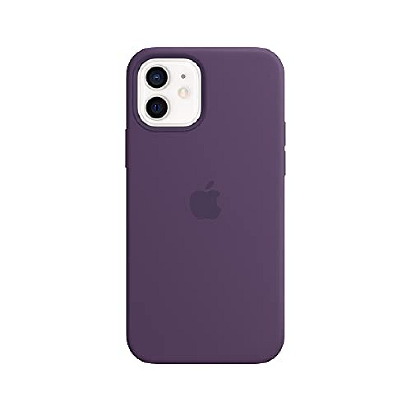 Apple Pouch Case for iPhone 12, 12 Pro (Silicone Amethyst)