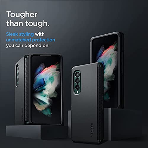 Spigen Tough Armor Back Cover Case for Samsung Galaxy Z Fold 3 (TPU + Poly Carbonate Black) Spigen Tough Armor Back Cover Case for Samsung Galaxy Z Fold 3 (TPU + Poly Carbonate Black)