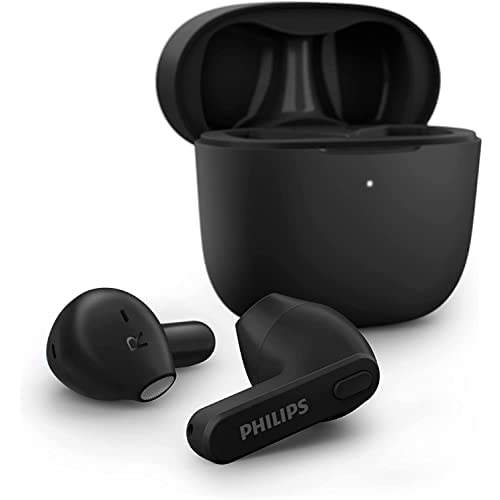 Philips Audio TAT2236 TWS Earbuds with IPX4, 6+12 Hours Play time, Quick Charge, Type-C Charging, Black Philips Audio TAT2236 TWS Earbuds with IPX4, 6+12 Hours Play time, Quick Charge, Type-C Charging, Black