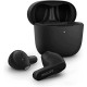 Philips Audio TAT2236 TWS Earbuds with IPX4, 6+12 Hours Play time, Quick Charge, Type-C Charging, Black