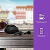 Philips Audio TAT2236 TWS Earbuds with IPX4, 6+12 Hours Play time, Quick Charge, Type-C Charging, Black