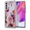 CYRILL by Spigen Thermoplastic Polyurethane and PC Cecile Back Cover Compatible for Samsung Galaxy S21 FE 5G (Rose Floral)