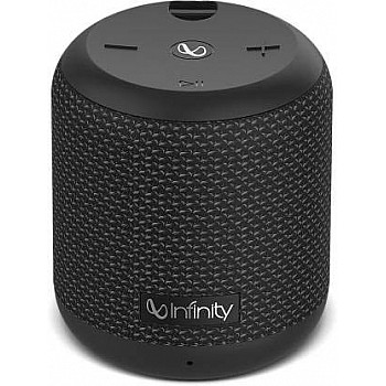 INFINITY by Harman Fuze 99 4.5 W Deep Bass Sound with Dual Equalizer and Water Proof Bluetooth Speaker (Black)