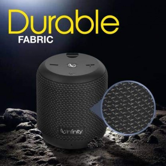 INFINITY by Harman Fuze 99 4.5 W Deep Bass Sound with Dual Equalizer and Water Proof Bluetooth Speaker (Black)